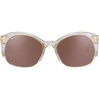 VINITA, Crystal Champagne Acetate with Shiny Bold Gold Metal-Mineral Polarized Drivers Gradient Cat 2 to 3, hi-res image number null